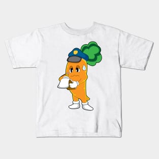 Carrot Traffic warden Parking ticket Kids T-Shirt